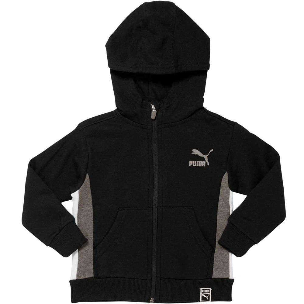 商品Puma|Cotton Fleece Color Block Hoodie (Toddler),价格¥121,第1张图片