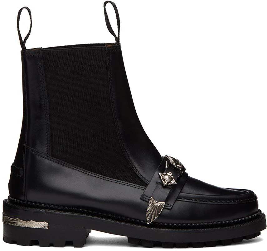 商品Toga Pulla|Black Hardware Boots,价格¥2110,第1张图片