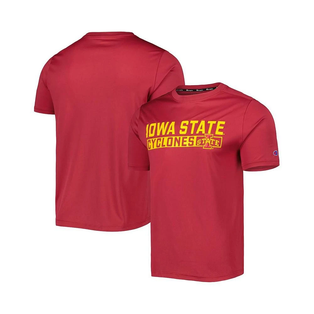 商品CHAMPION|Men's Cardinal Iowa State Cyclones Impact Knockout T-shirt,价格¥183,第1张图片