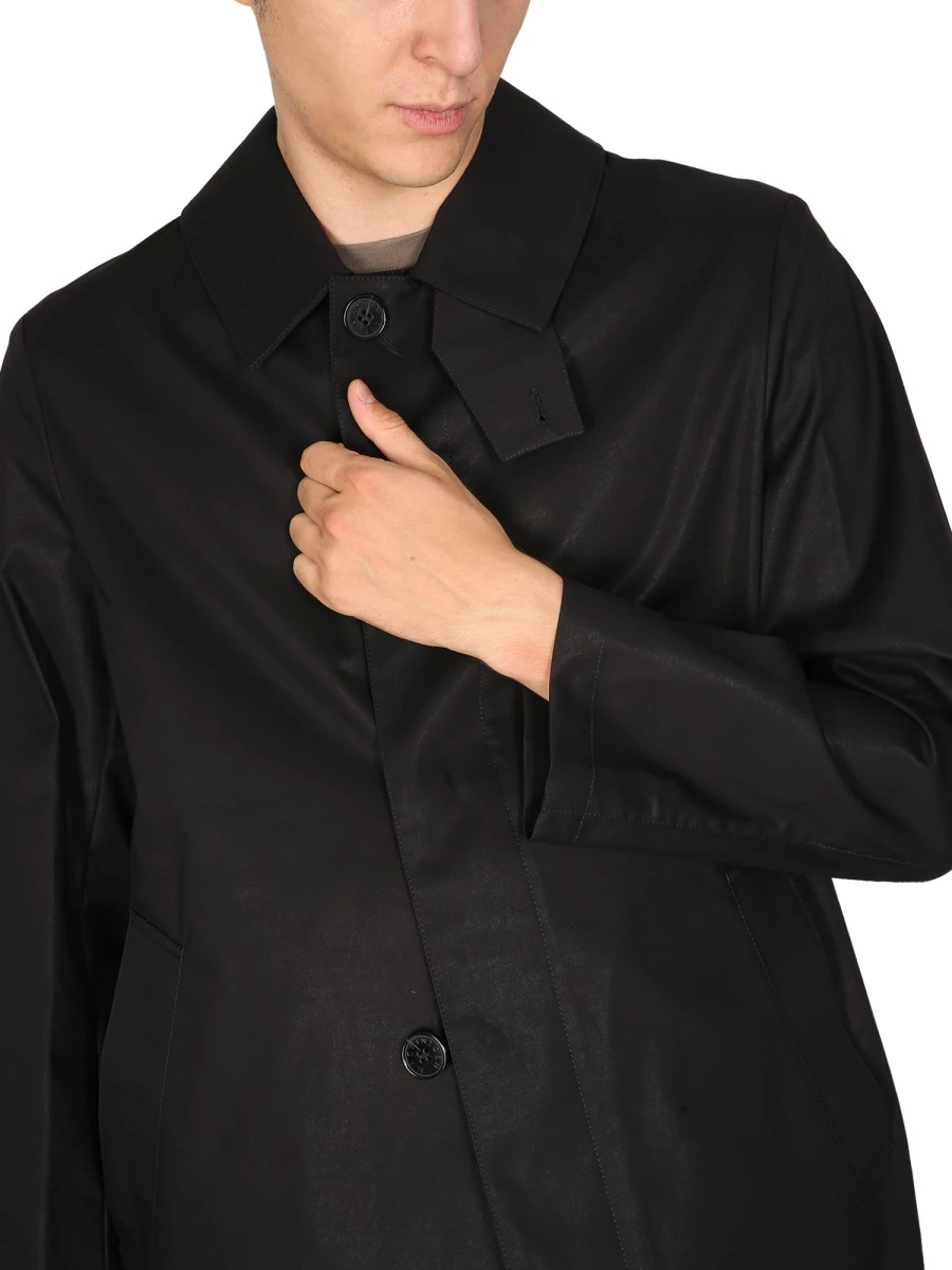 商品【商品预售7天】 Mackintosh|Mackintosh 男士大衣 MO5383MOP5446MIDJ06 黑色,价格¥3543,第5张图片详细描述