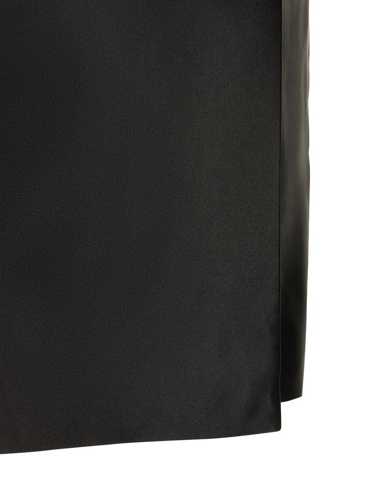 Silk Duchesse Midi Skirt W/ Belt商品第4张图片规格展示