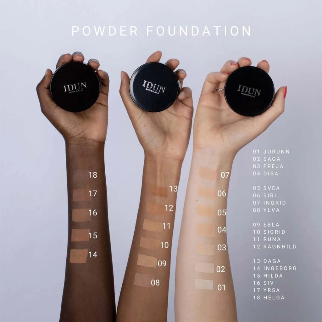 商品Idun Minerals|Powder Foundation - 019 Sigrid by  for Women - 0.31 oz Foundation,价格¥140,第2张图片详细描述