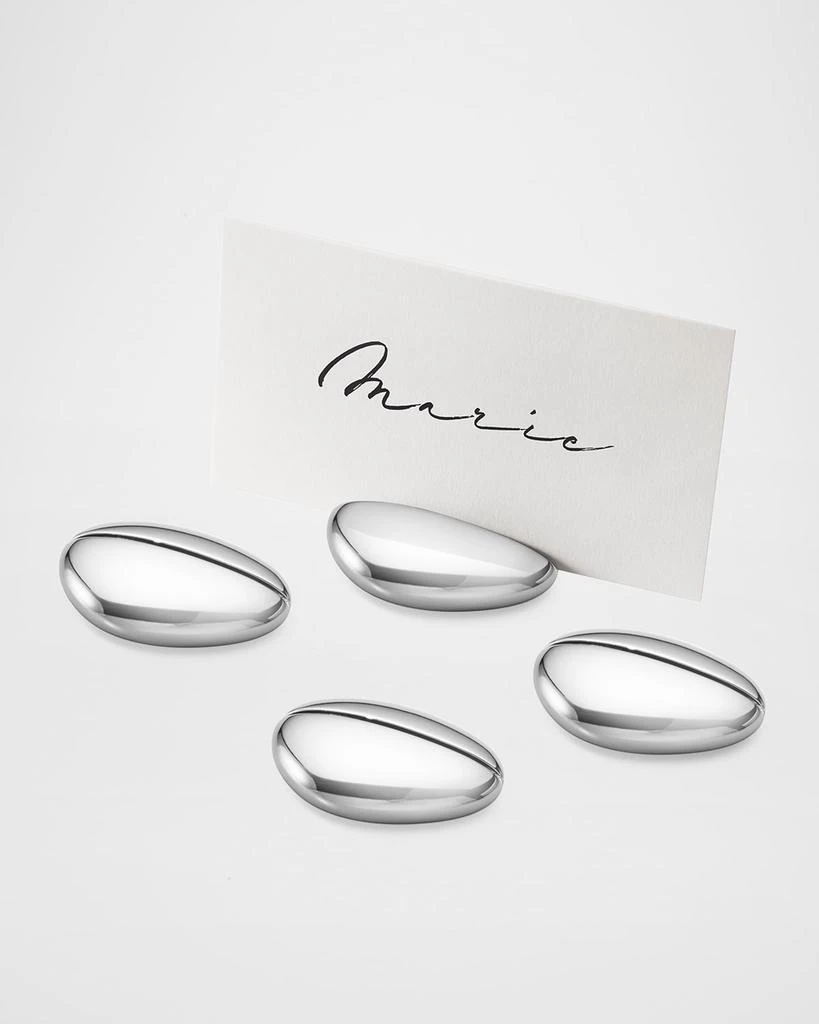 商品Georg Jensen|Sky Table Cardholder, Set of 4,价格¥451,第1张图片
