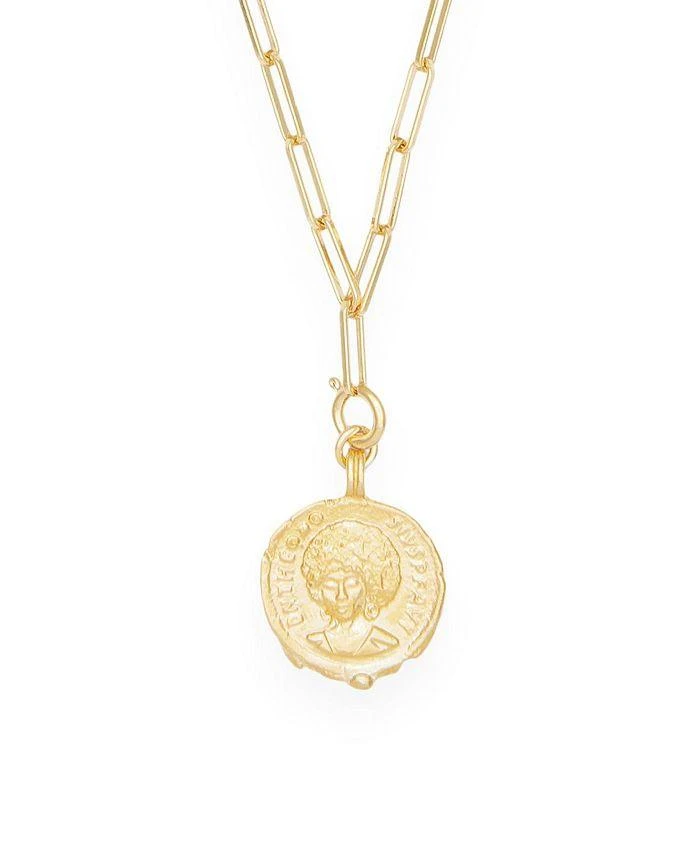 商品Deux Lions Jewelry|Sophia Charm on Cairo Chain in Gold,价格¥1778,第1张图片