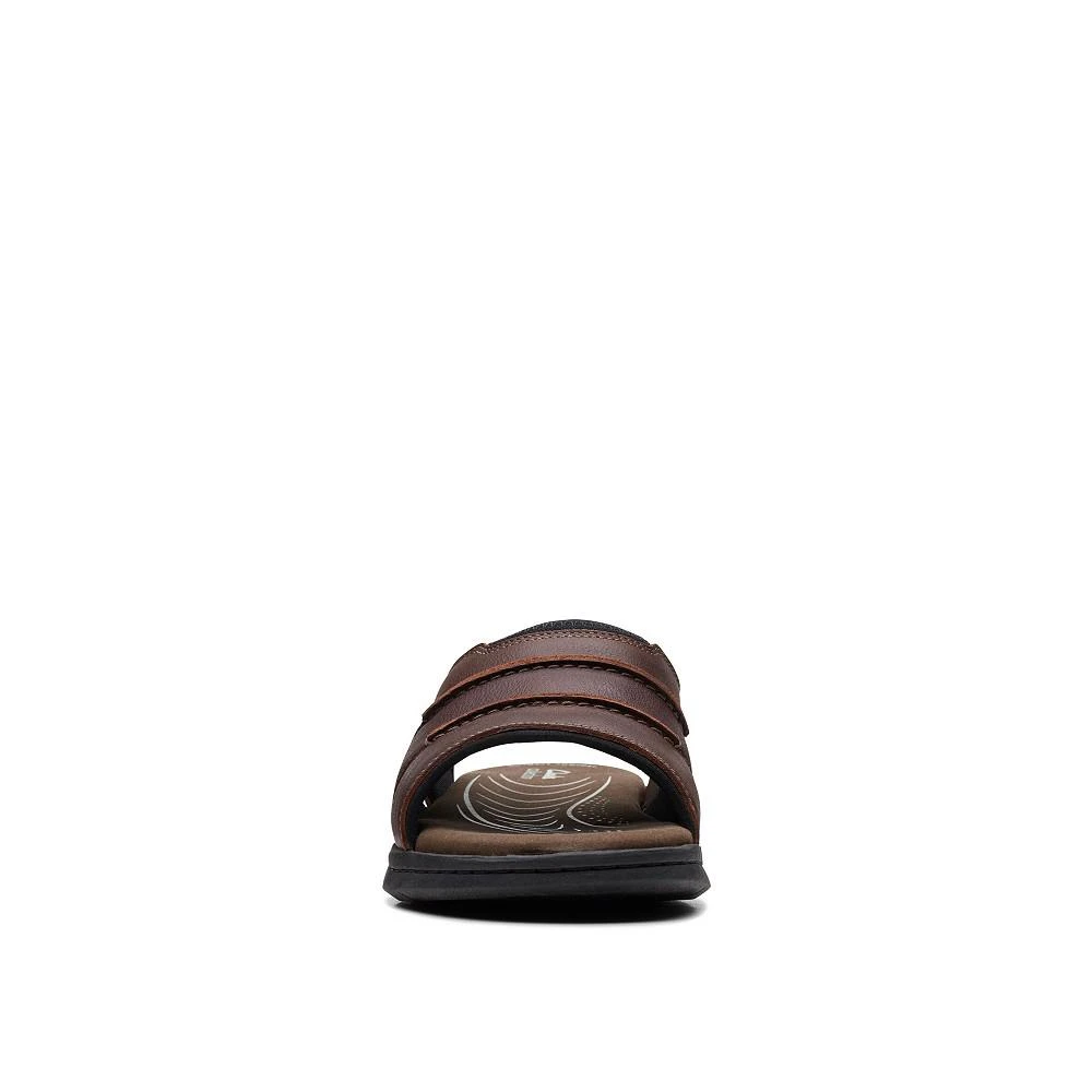 商品Clarks|Men's Leather Walkford Easy Slide Sandals,价格¥407,第5张图片详细描述