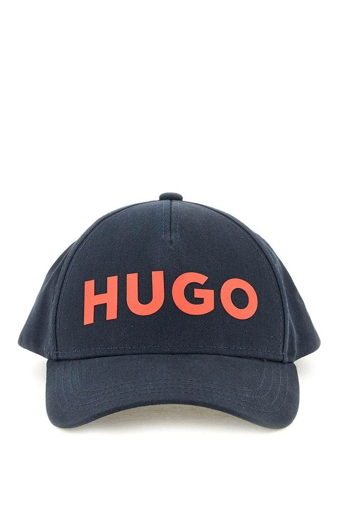 商品Hugo Boss|BASEBALL CAP WITH LOGO PRINT,价格¥107,第1张图片