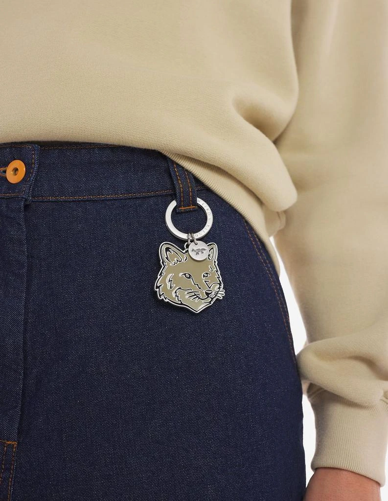 商品Maison Kitsune|BOLD FOX HEAD KEYRING,价格¥613,第4张图片详细描述