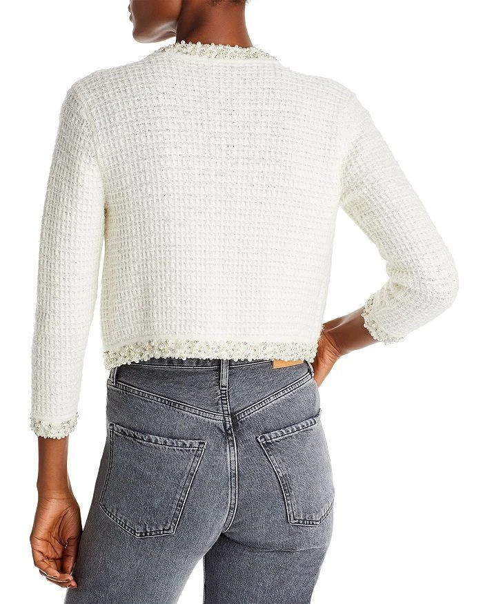 商品Alice + Olivia|Akira Embellished Textured Cardigan,价格¥1959,第2张图片详细描述
