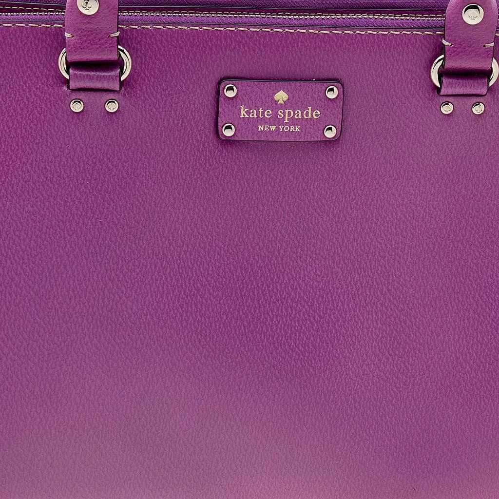 商品[二手商品] Kate Spade|Kate Spade Fuchsia Leather Double Zip Tote,价格¥928,第5张图片详细描述