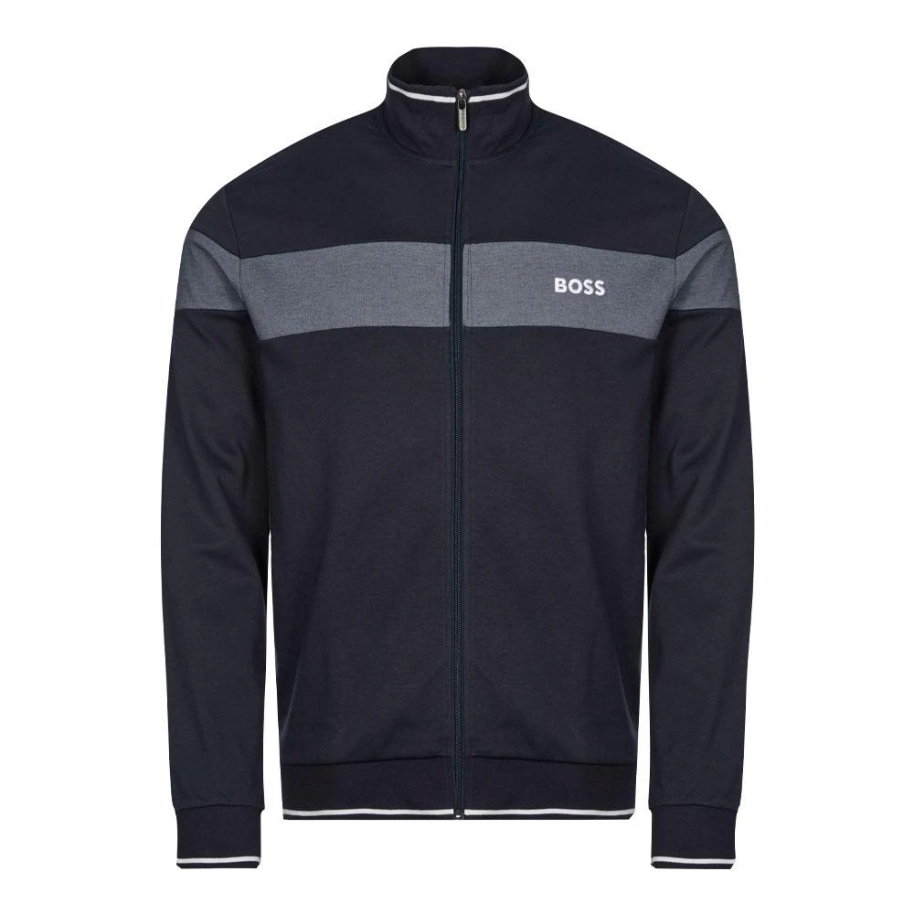 商品Hugo Boss|BOSS Tracksuit Jacket - Dark Blue,价格¥394,第1张图片