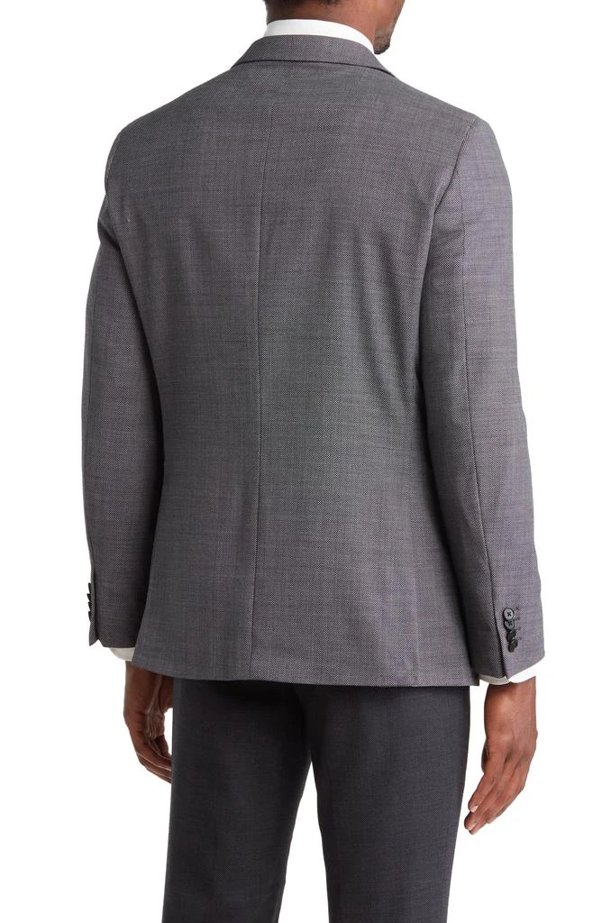 商品Original Penguin|Charcoal Grey Birdseye Stretch Suit Jacket,价格¥1242,第2张图片详细描述
