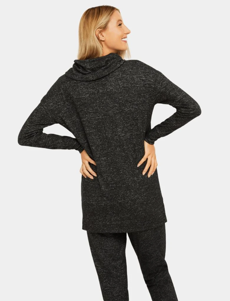 商品Motherhood Maternity|Hacci Cowl Neck Maternity Long Sleeve Tunic,价格¥363,第3张图片详细描述
