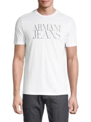 商品Armani|Logo Cotton Tee,价格¥279,第1张图片