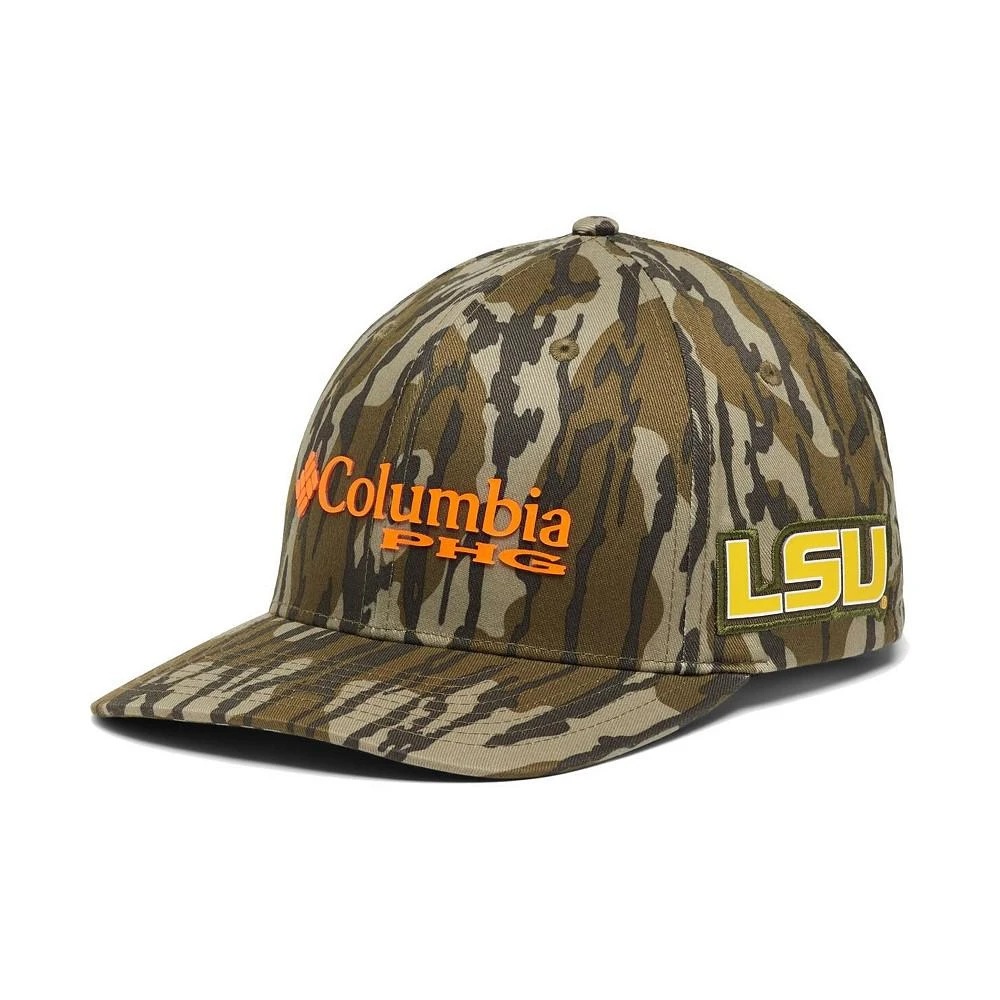商品Columbia|Men's Mossy Oak Camo LSU Tigers Bottomland Flex Hat,价格¥206,第1张图片