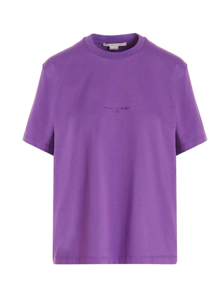 商品Stella McCartney|Stella Mccartney Womens Purple Other Materials T-Shirt,价格¥2445,第1张图片