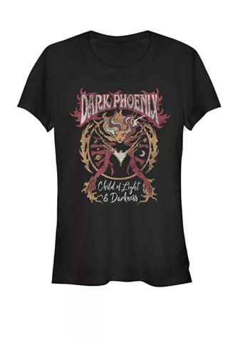 X-Men Dark Phoenix Light & Darkness Retro Short Sleeve Graphic T-Shirt商品第1张图片规格展示