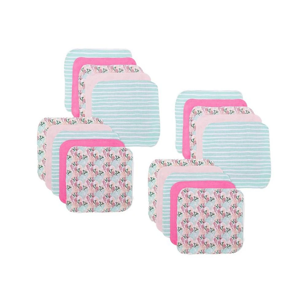 商品Spasilk|Baby Washcloth Set for Newborn Boys and Girls, Terry Cotton Wipes,价格¥97,第3张图片详细描述