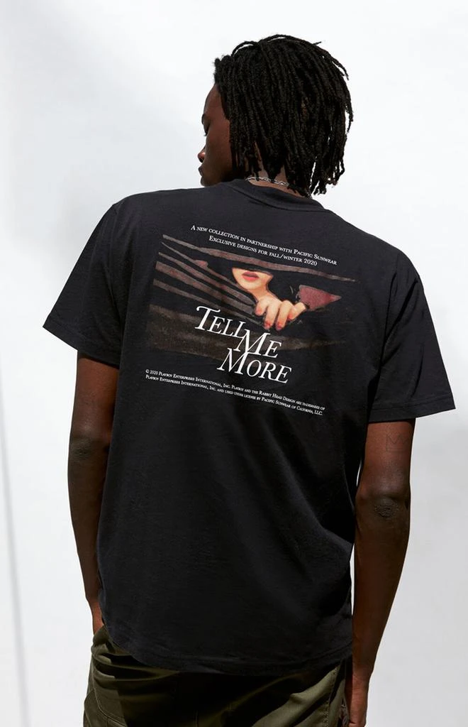 商品Playboy|By PacSun Tell Me More T-Shirt,价格¥209,第5张图片详细描述