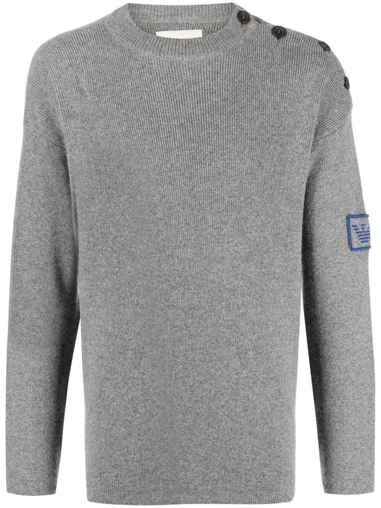 商品Emporio Armani|Emporio Armani Sustainable Capsule Pullover,价格¥1345,第1张图片