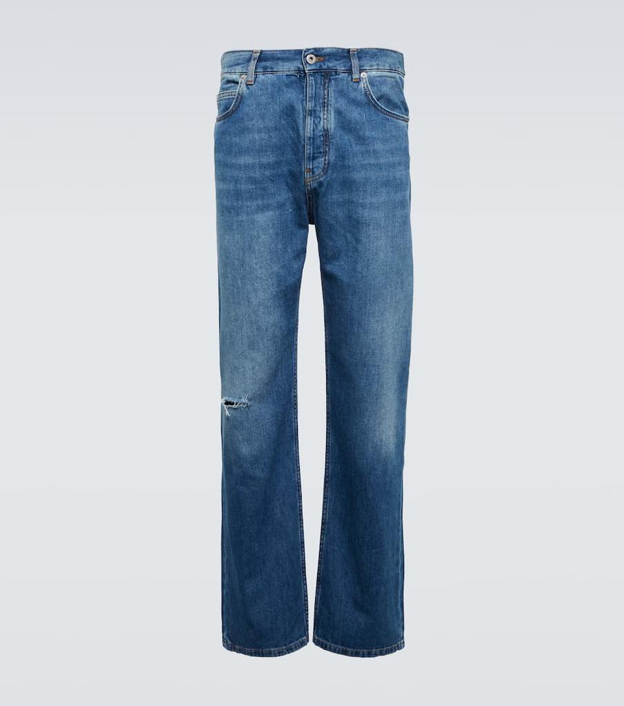 商品Loewe|High-rise straight jeans,价格¥3958,第1张图片