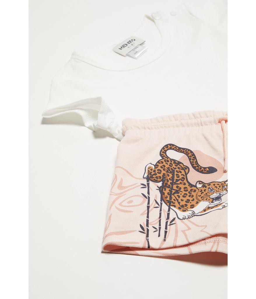 商品Kenzo|Short Sleeve T-Shirt + Shorts Set (Toddler),价格¥901,第4张图片详细描述