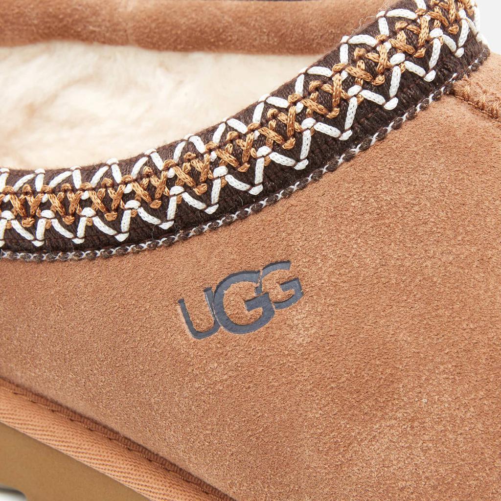 商品UGG|UGG Men's Tasman Suede Slippers - Chestnut,价格¥765,第6张图片详细描述