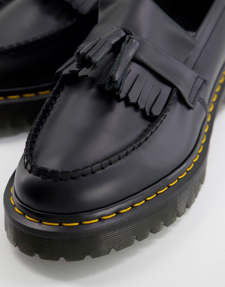 Dr Martens adrian bex loafers in black smooth商品第4张图片规格展示