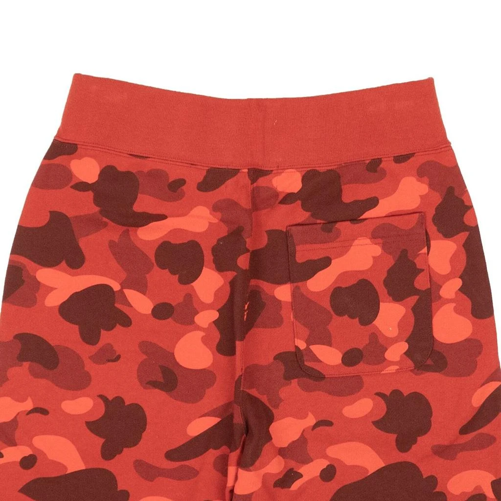 商品Bape|Red Cotton Color Camo Sweat Shorts,价格¥788,第2张图片详细描述