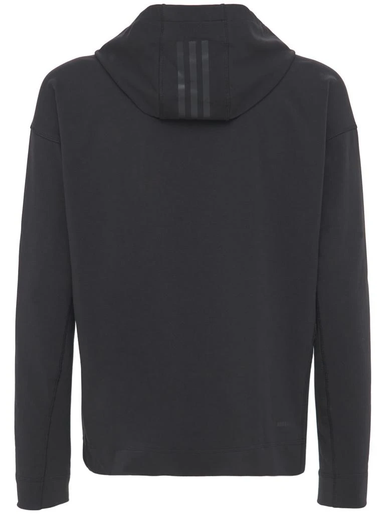 商品Adidas|Yoga Coverup Cotton Blend Sweatshirt,价格¥431,第5张图片详细描述