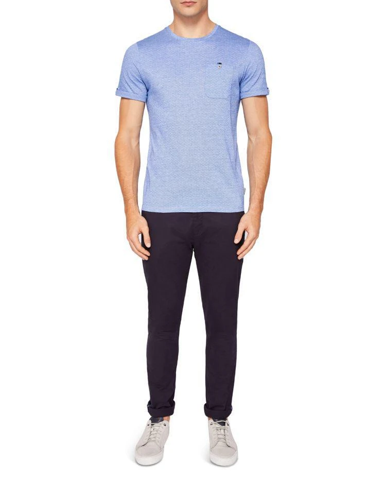 商品Ted Baker London|Ted Baker Vue Jacquard Tee,价格¥252,第3张图片详细描述