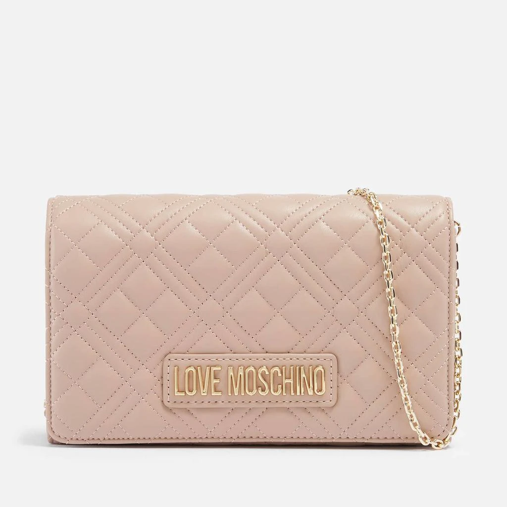 商品Love Moschino|Love Moschino Classic Quilted Faux Leather Cross Body Bag,价格¥621,第1张图片