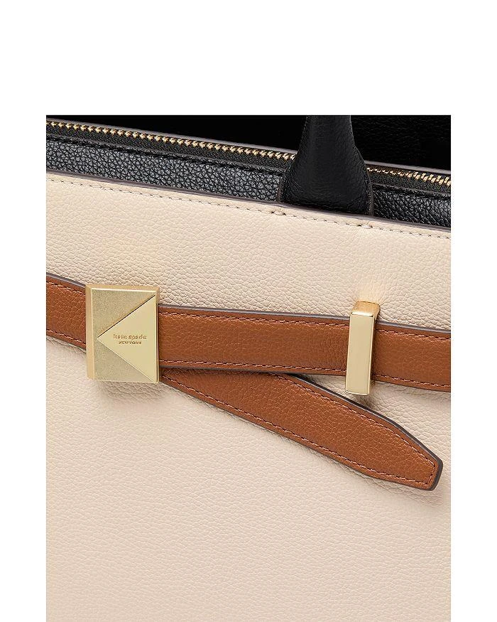 商品Kate Spade|Deco Color Blocked Pebbled Leather Medium Satchel,价格¥1961,第5张图片详细描述
