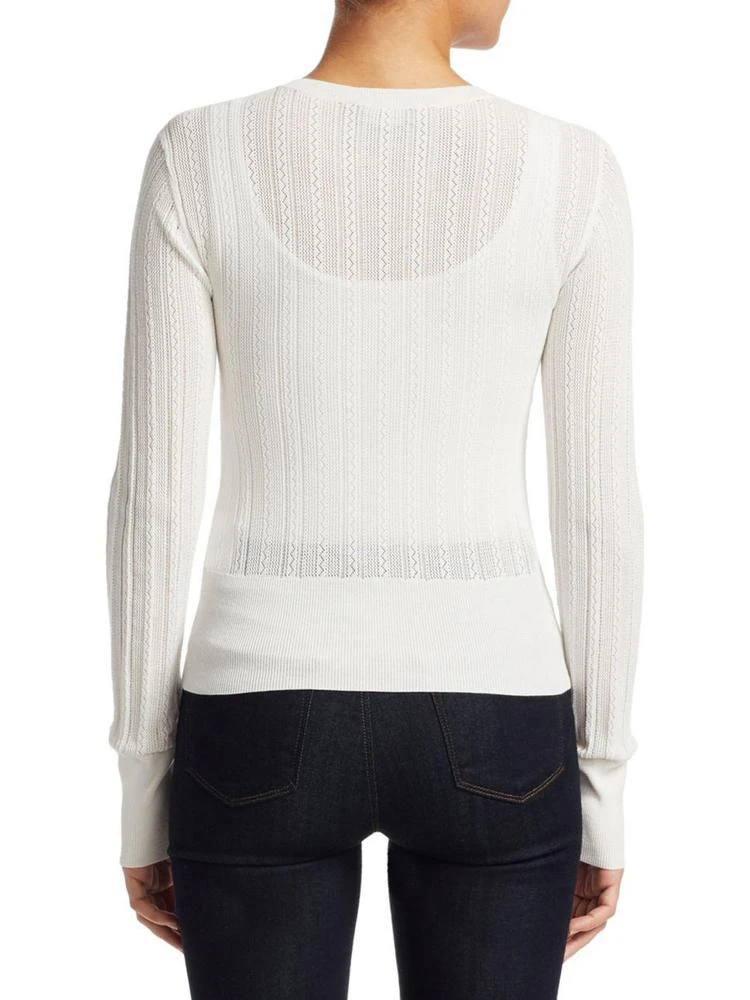 商品Theory|Lace Prosecco Knit Cardigan,价格¥986,第2张图片详细描述