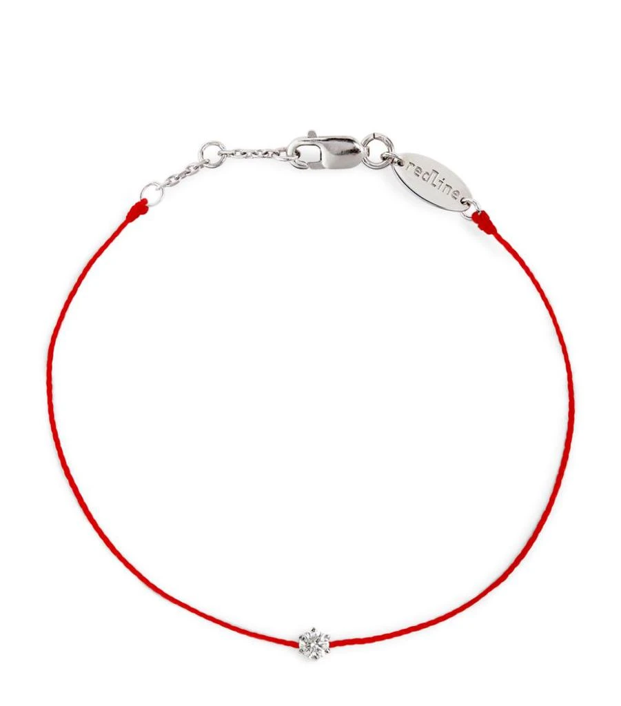 商品Redline|White Gold and Diamond Absolu Thread Bracelet,价格¥5244,第1张图片