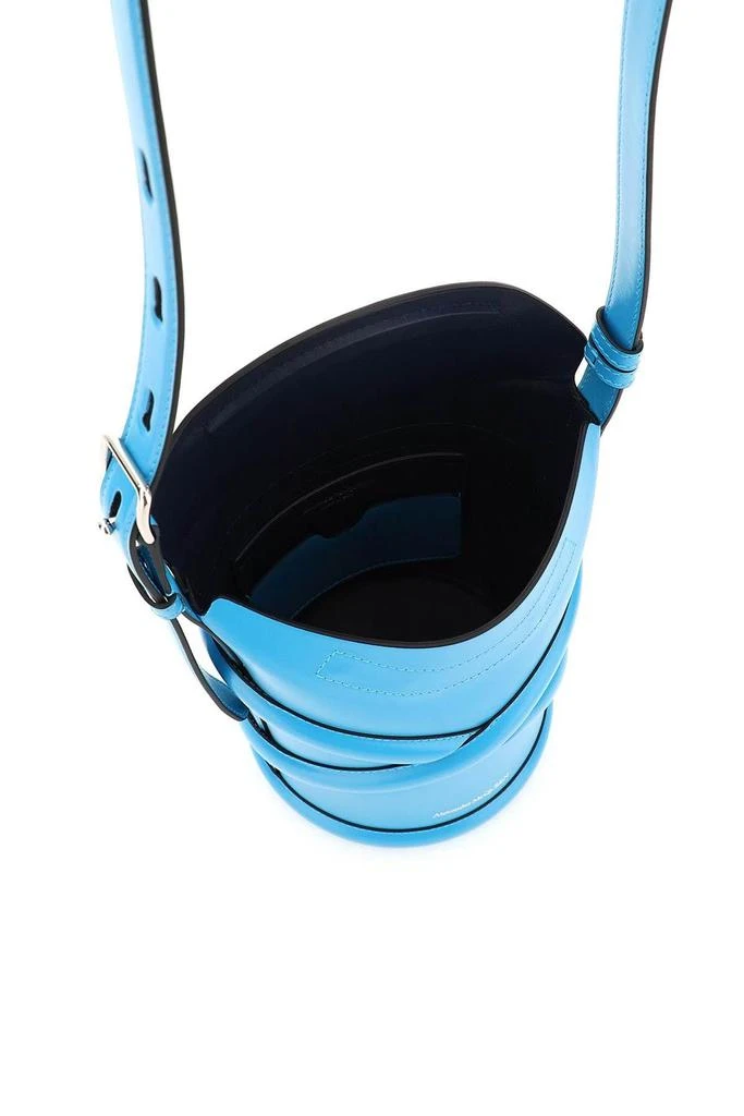 商品Alexander McQueen|THE CURVE SMALL BUCKET BAG,价格¥3390,第4张图片详细描述