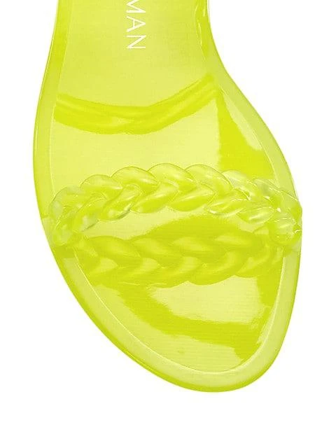 商品Stuart Weitzman|Braida Sawyer Jelly Sandals,价格¥353,第4张图片详细描述