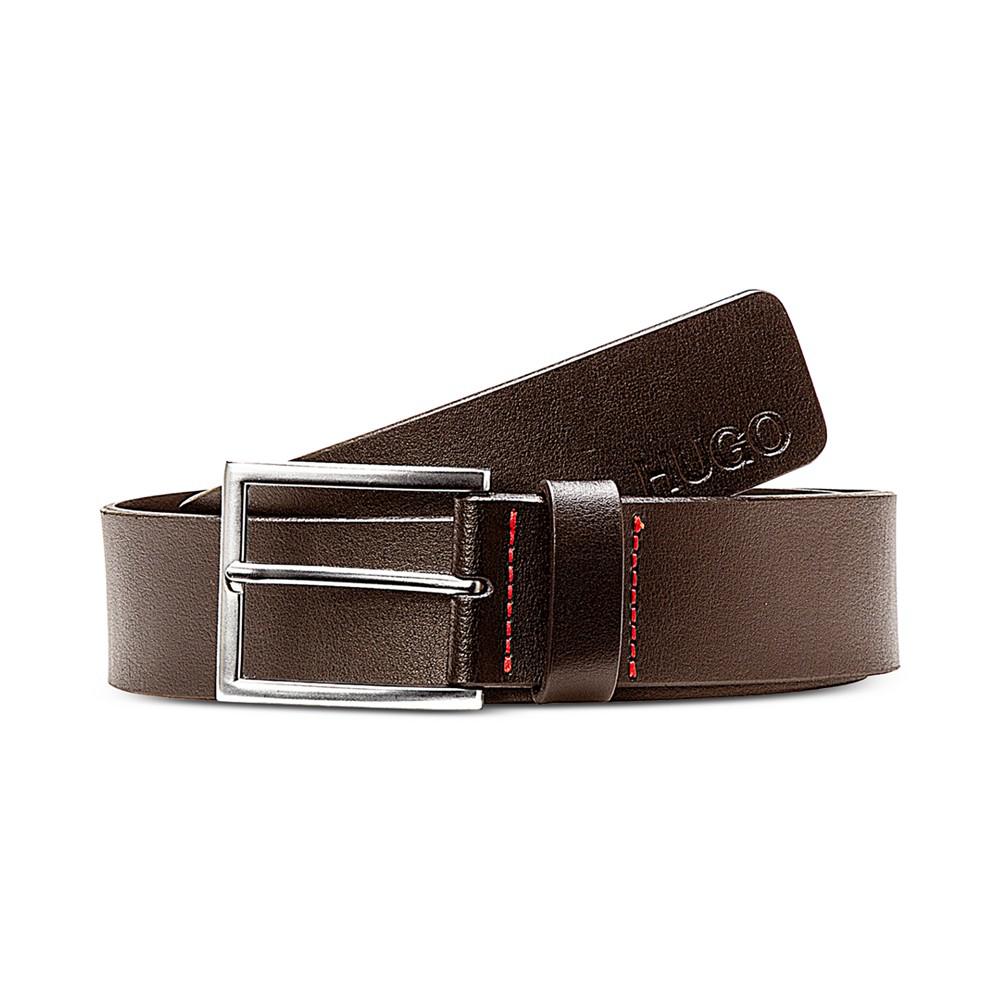 Men's Giaspo Smooth Leather Belt商品第1张图片规格展示