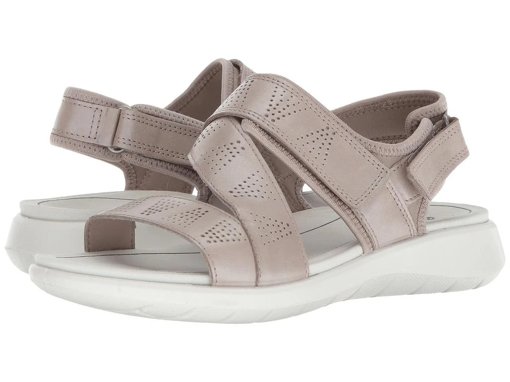 商品ECCO|Soft 5 Cross Strap 涼鞋,价格¥811,第1张图片