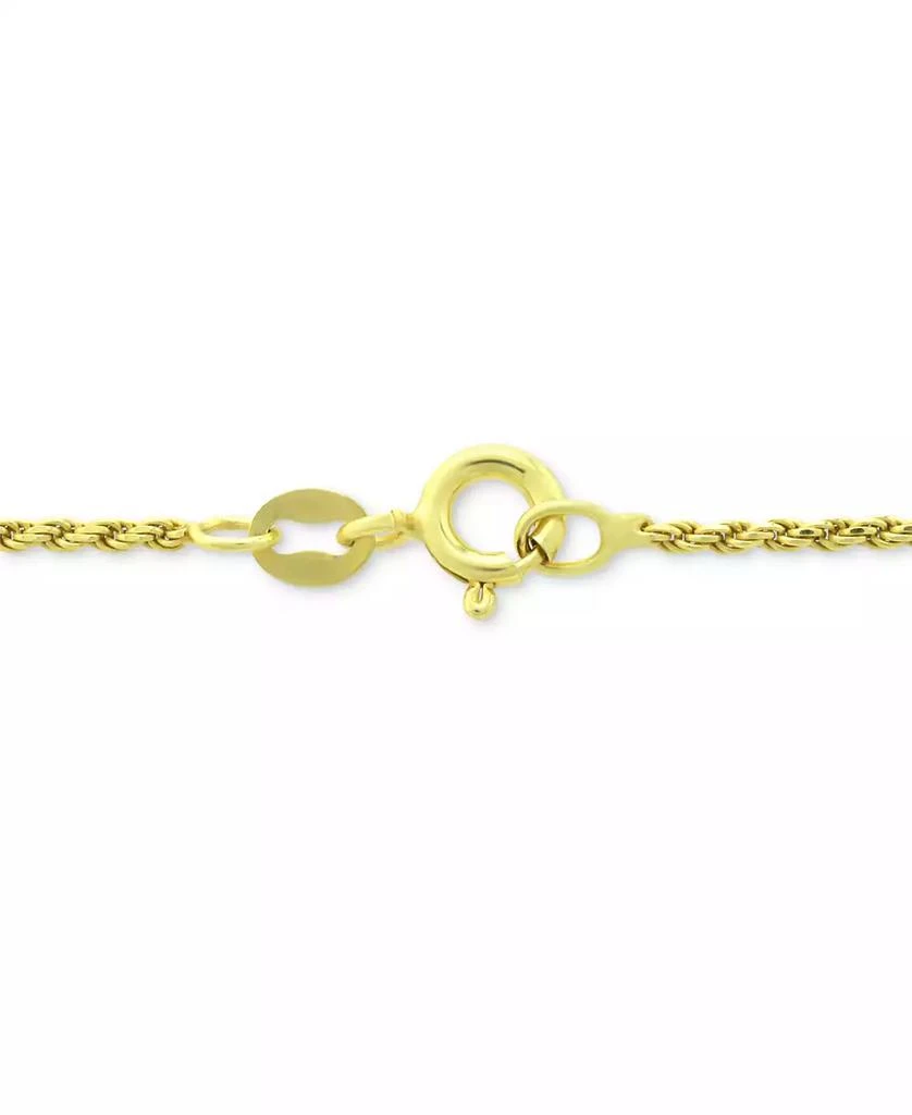 商品Giani Bernini|Twist Rope Ankle Bracelet in 18k Gold-Plated Sterling Silver, also available in Sterling Silver, Created for Macy's,价格¥131,第4张图片详细描述