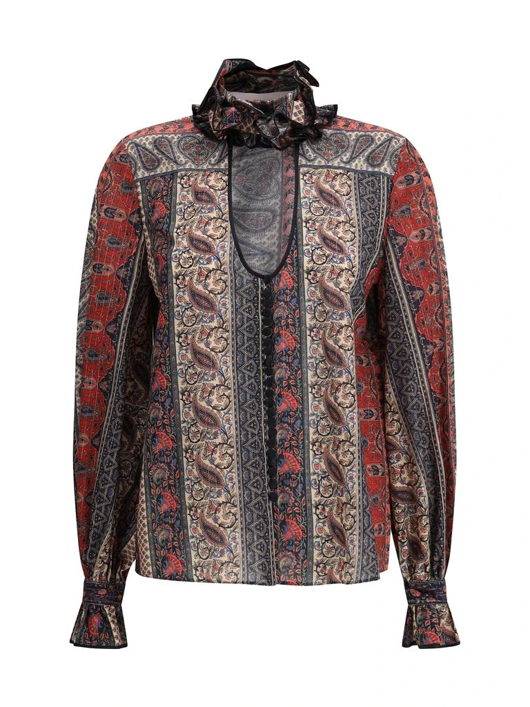 商品Valentino|Paisley Print Shirt,价格¥11635,第1张图片