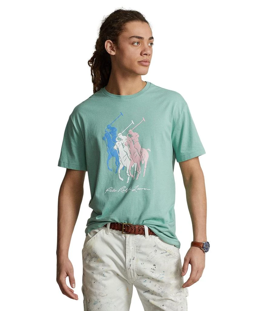 商品Ralph Lauren|Classic Fit Big Pony Jersey T-Shirt,价格¥341,第1张图片