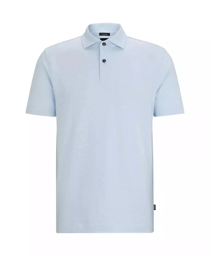 商品Hugo Boss|Men's Regular-Fit Polo Shirt,价格¥736,第4张图片详细描述