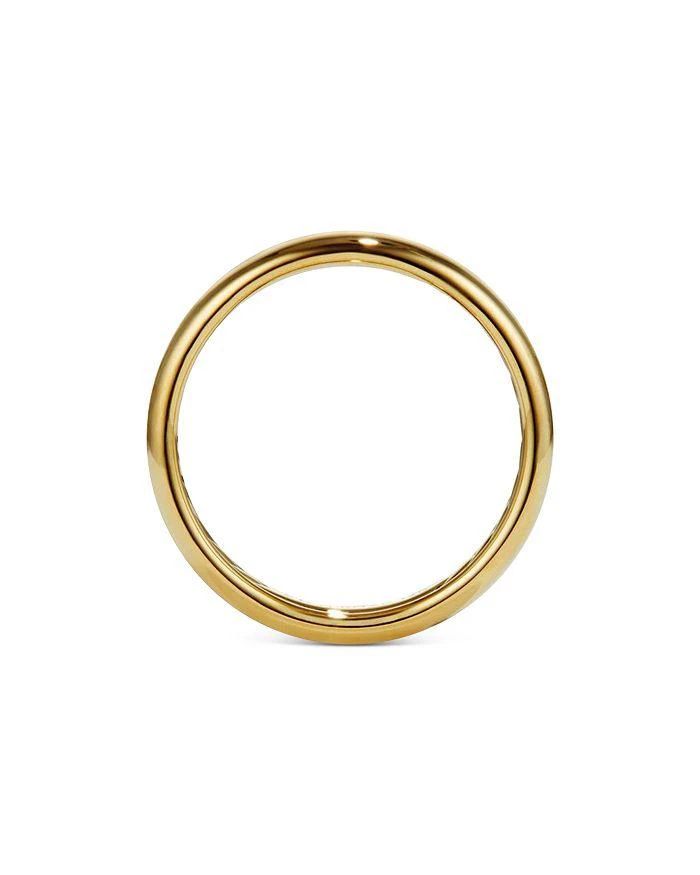 商品David Yurman|Men 's Classic Band Ring in 18K Yellow Gold,价格¥26119,第2张图片详细描述
