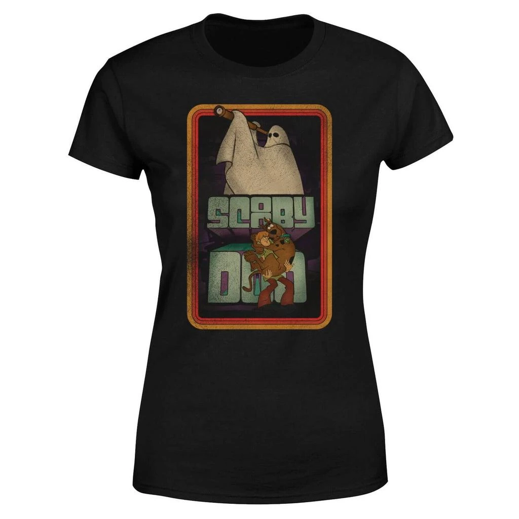 商品Original Hero|Scooby Doo Retro Ghostie Women's T-Shirt - Black,价格¥176,第5张图片详细描述
