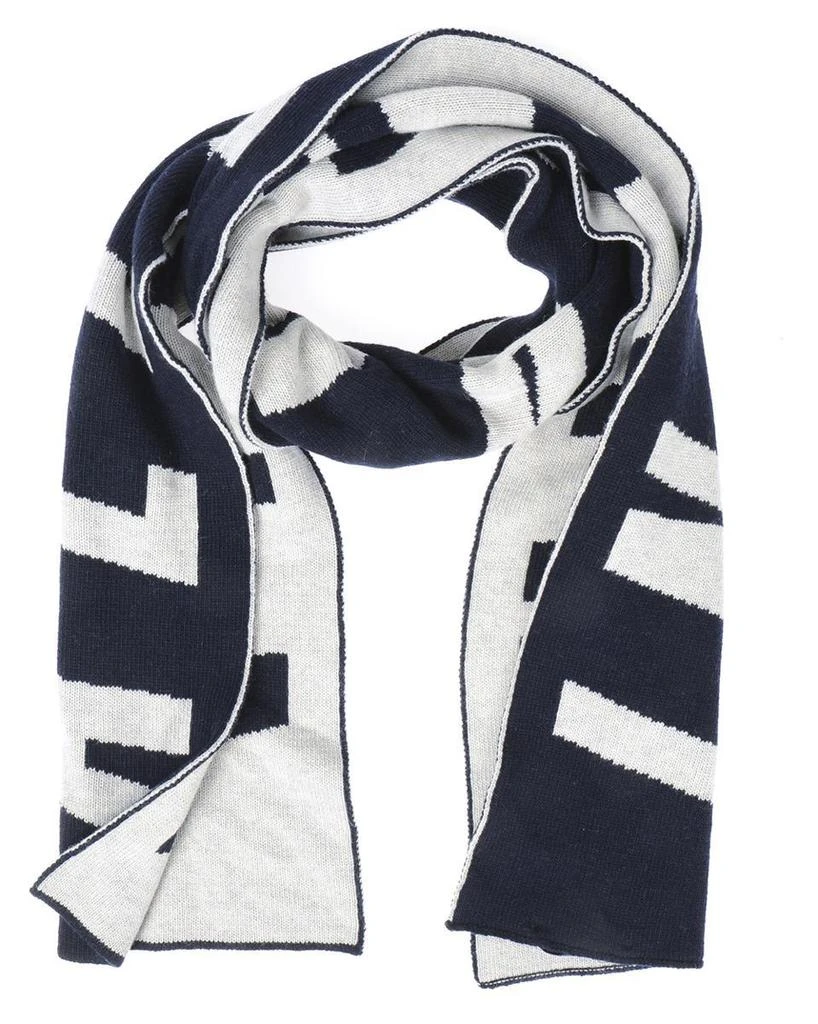 商品DANIELE ALESSANDRINI|Daniele Alessandrini Scarves in Blue,价格¥670,第1张图片