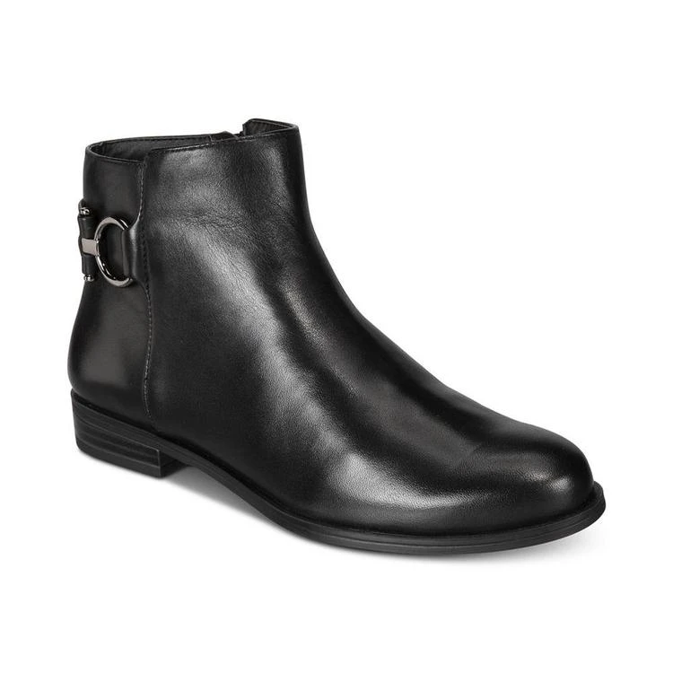 商品Alfani|Women's Ayaa Step 'N Flex Flat Ankle Booties, Created for Macy's,价格¥277,第1张图片