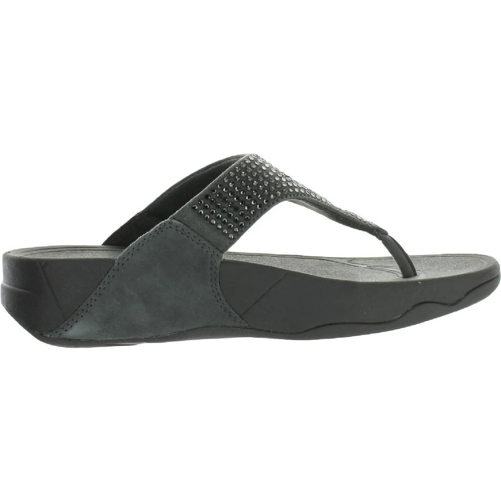 商品FitFlop|Fitflop Womens Rokkit Suede Embellished Thong Sandals,价格¥267,第3张图片详细描述