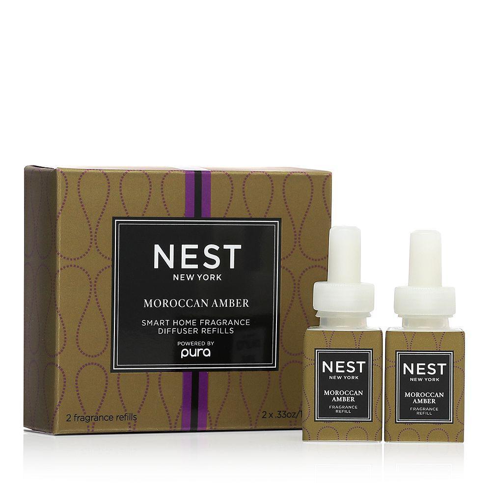 商品NEST New York|Pura Moroccan Amber Smart Home Fragrance Diffuser Refill, Set of 2,价格¥262,第3张图片详细描述