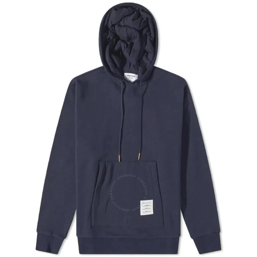 商品Thom Browne|Men's Navy Classic Loopback Stripe Hoodie,价格¥2568,第1张图片