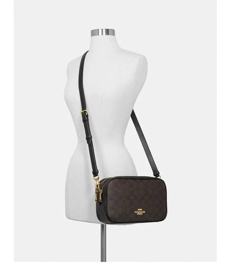 商品Coach|美国直邮COACH褐色logo JES相机包 F68168,价格¥2593,第3张图片详细描述